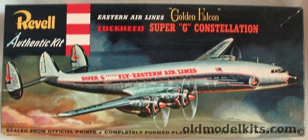 Revell 1/128 Super G Constellation Eastern AL 'S' Kit, H245-98 plastic model kit